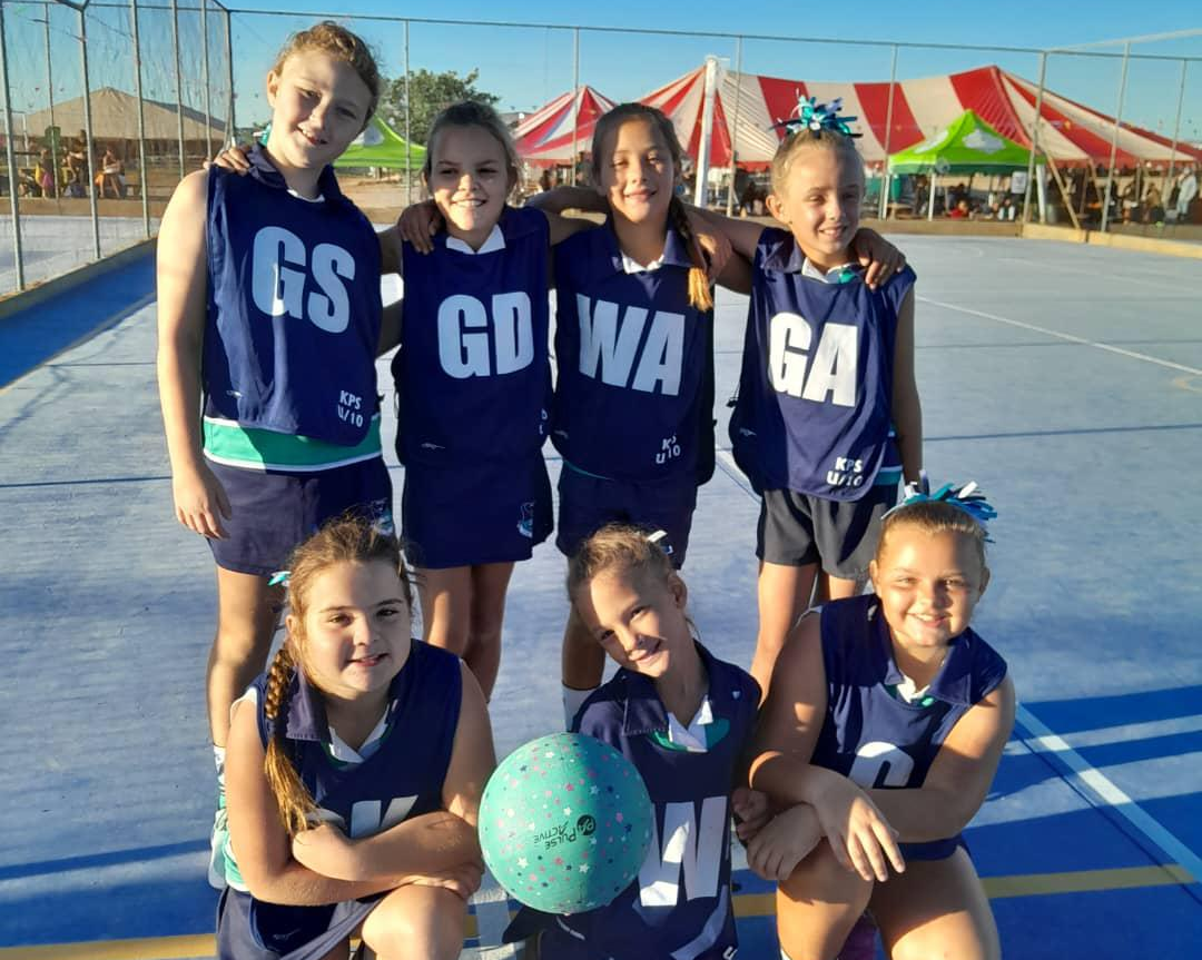 Netbal agterkant beeld